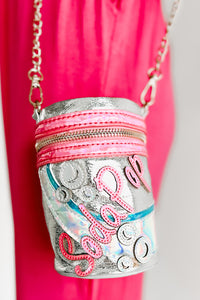 Carbonated Cuteness Soda Pop Crossbody (Silver) - NanaMacs
