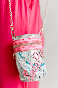 Carbonated Cuteness Soda Pop Crossbody (Silver) - NanaMacs