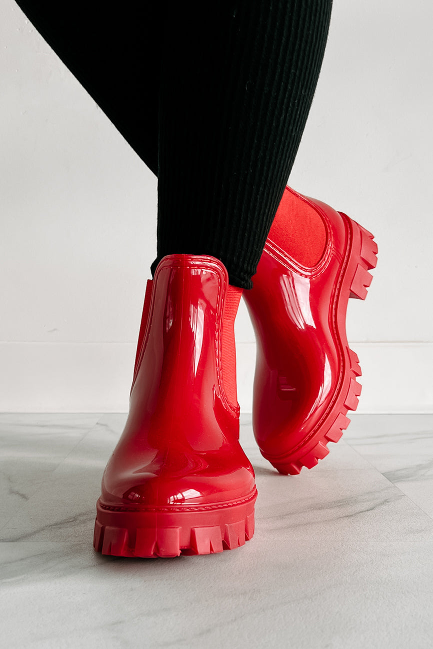 Red Sole Boots - Sasatime