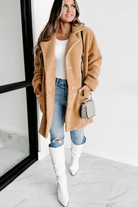 Coldest Days Teddy Coat (Camel) - NanaMacs