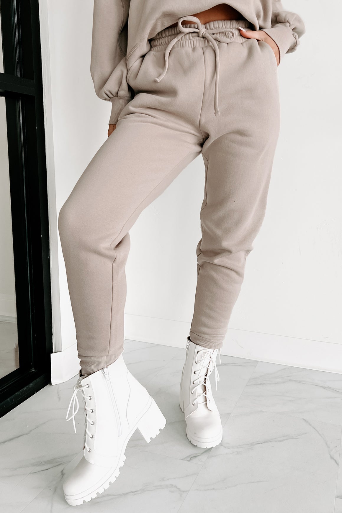 Flare Sweatpants- Mocha