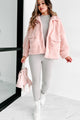 It's Chilly Out Teddy Jacket (Pink) - NanaMacs