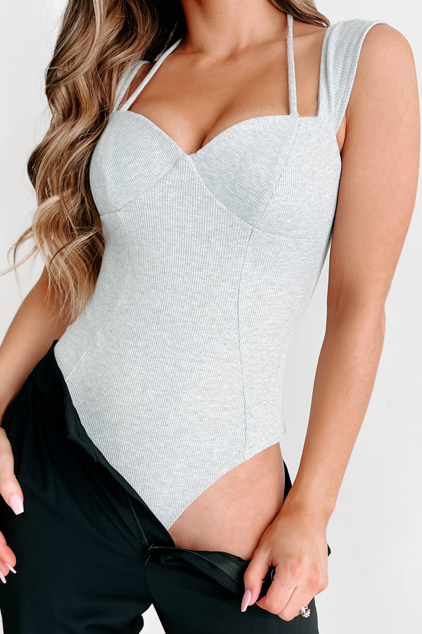 Take Direction NanaMacs Original Bodysuit (Grey) - NanaMacs