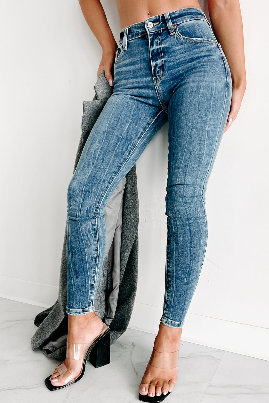 Nomei High Rise KanCan Skinny Jeans (Medium) - NanaMacs