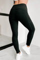 Gym Code High Waisted Pocket Leggings (Black) - NanaMacs