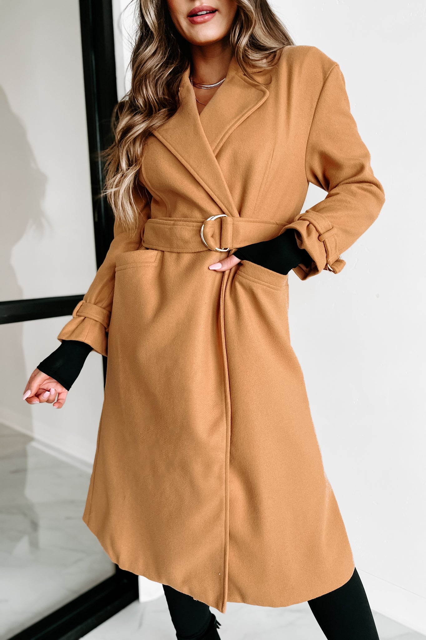 Decisive Manner Trench Coat (Camel)