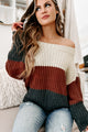 Keeping On Colorblock Sweater (Beige) - NanaMacs