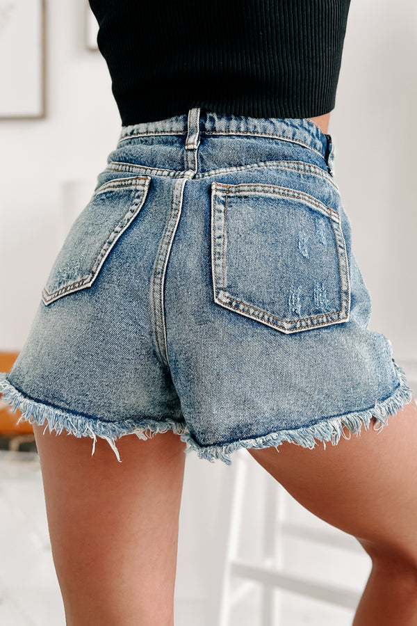 Your Favorite High Rise Distressed Shorts (Medium) - NanaMacs