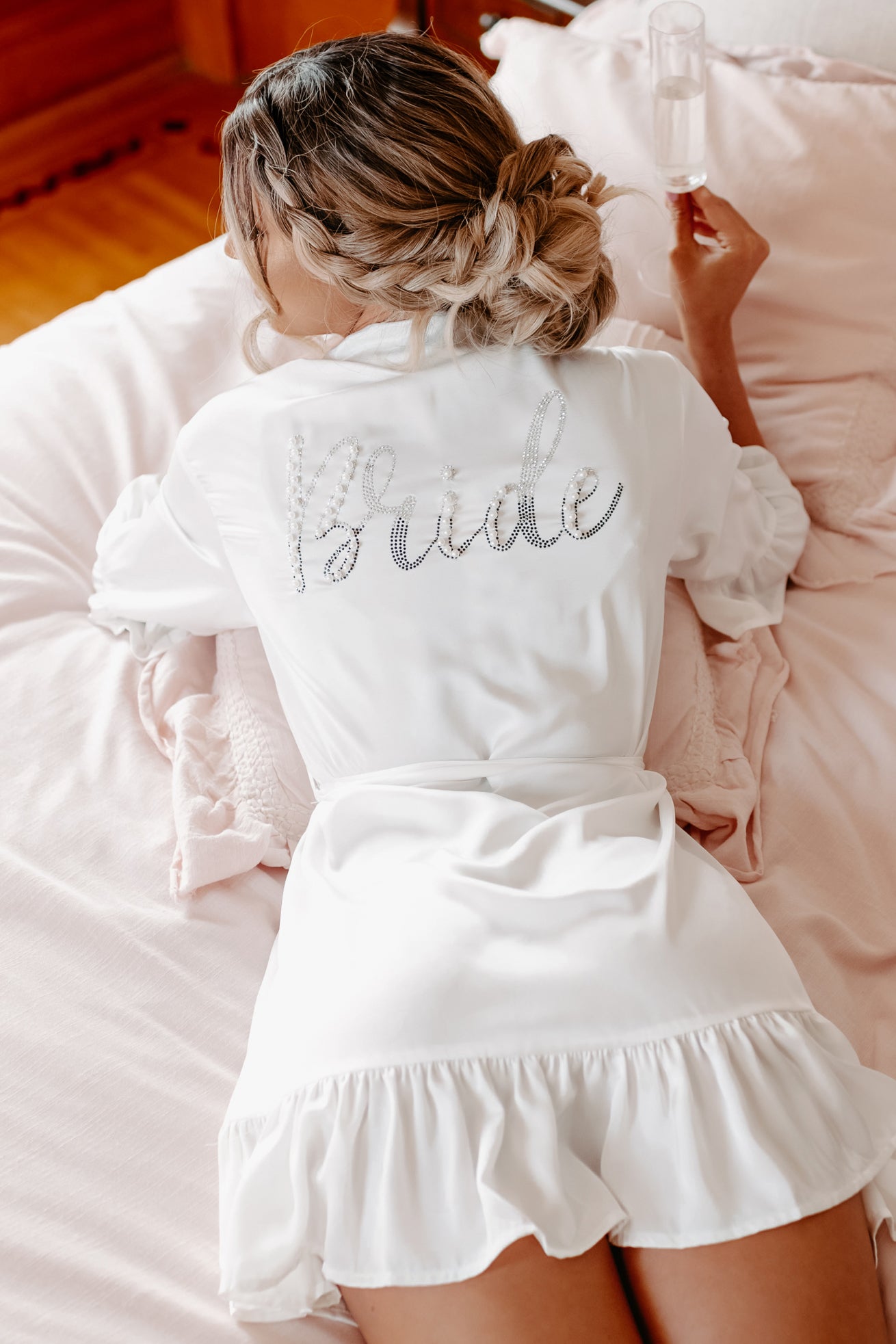 My Big Day Bride Robe (White) · NanaMacs