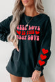 "Self Love Is The Best Love" Graphic Multiple Shirt Options (Black) - Print On Demand - NanaMacs
