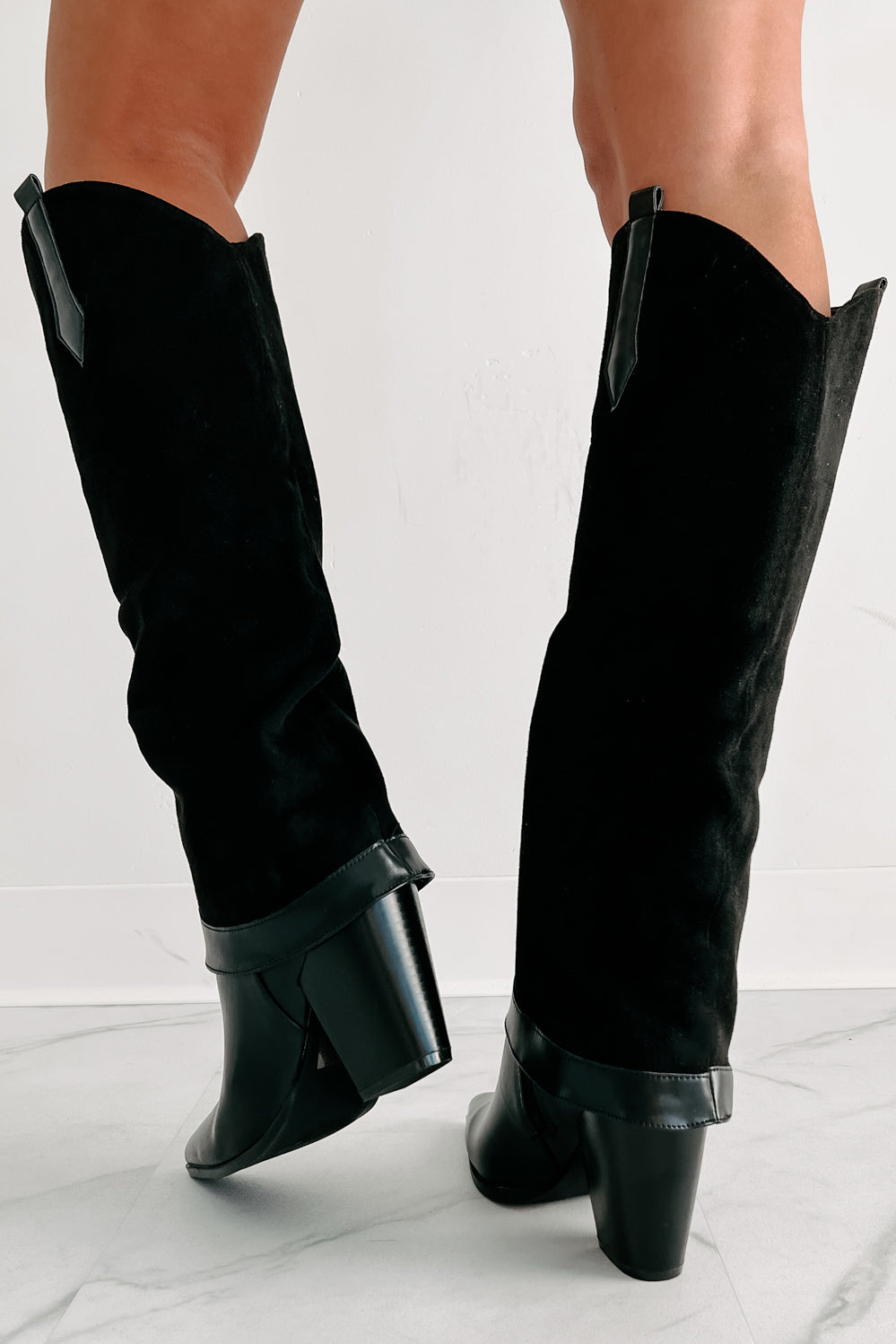 Babe block heel boots outlet