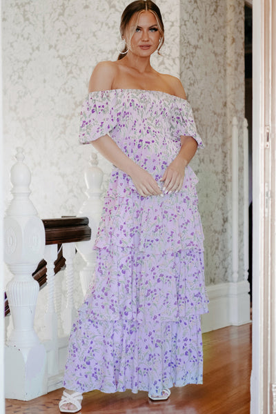 Infinite Glory Lavender Maxi Dress curated on LTK