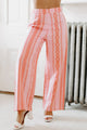 Trying New Things Patterned Two Piece Pant Set (Pink) - NanaMacs