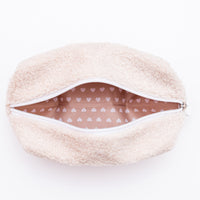 PREORDER Teddy Cosmetic Bag + FREE single eye luv (3 Colors) - NanaMacs