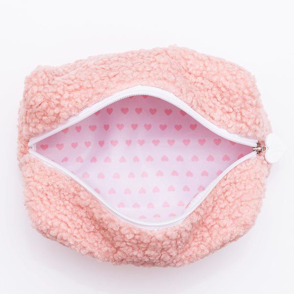 PREORDER Teddy Cosmetic Bag + FREE single eye luv (3 Colors) - NanaMacs