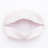 PREORDER Teddy Cosmetic Bag + FREE single eye luv (3 Colors) - NanaMacs