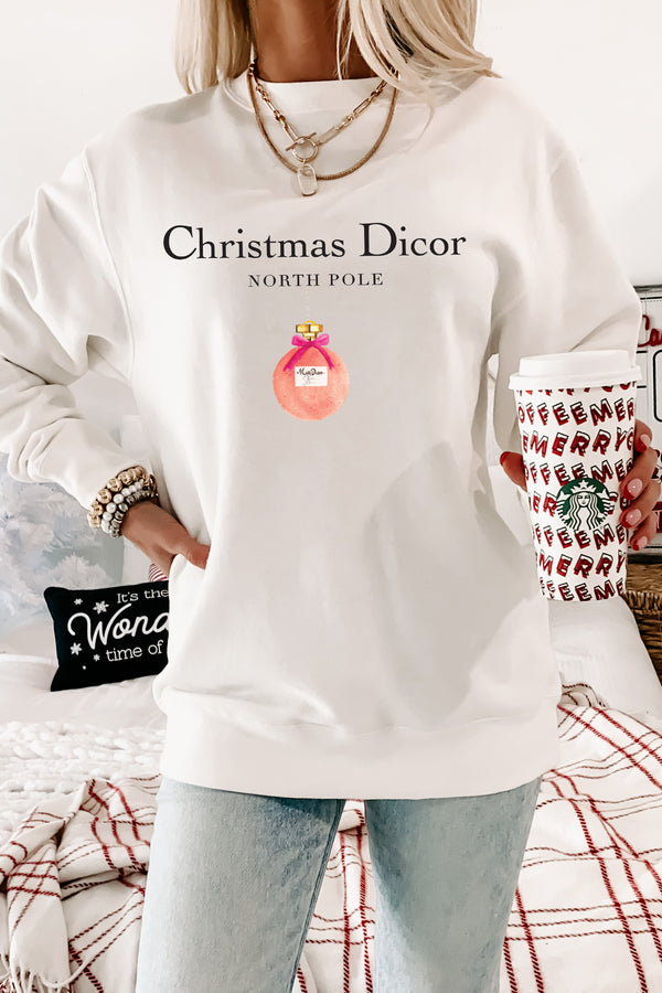 "Christmas Dicor" Parody Graphic - Multiple Shirt Options (White) - Print On Demand - NanaMacs