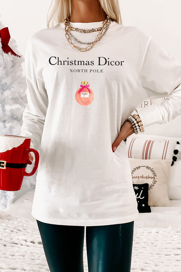 "Christmas Dicor" Parody Graphic - Multiple Shirt Options (White) - Print On Demand - NanaMacs